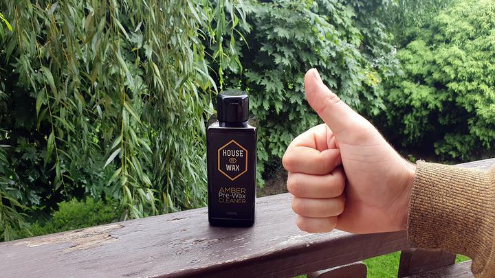 Test produktu House of Wax Amber Pre Wax Cleaner 